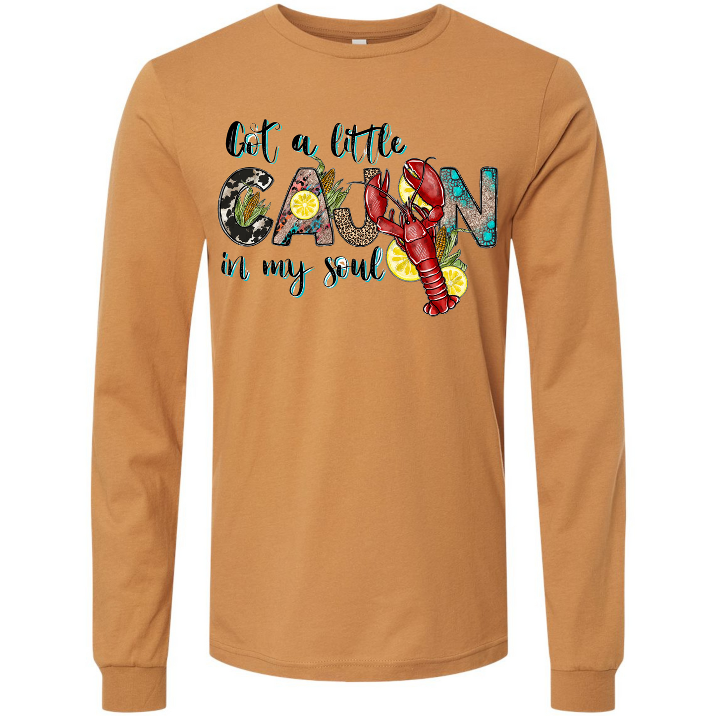 T-SHIRT | LONG SLEEVE | TOAST | CUSTOM DESIGN | CAJUN IN MY SOUL SHARON'S SALTED LEMON