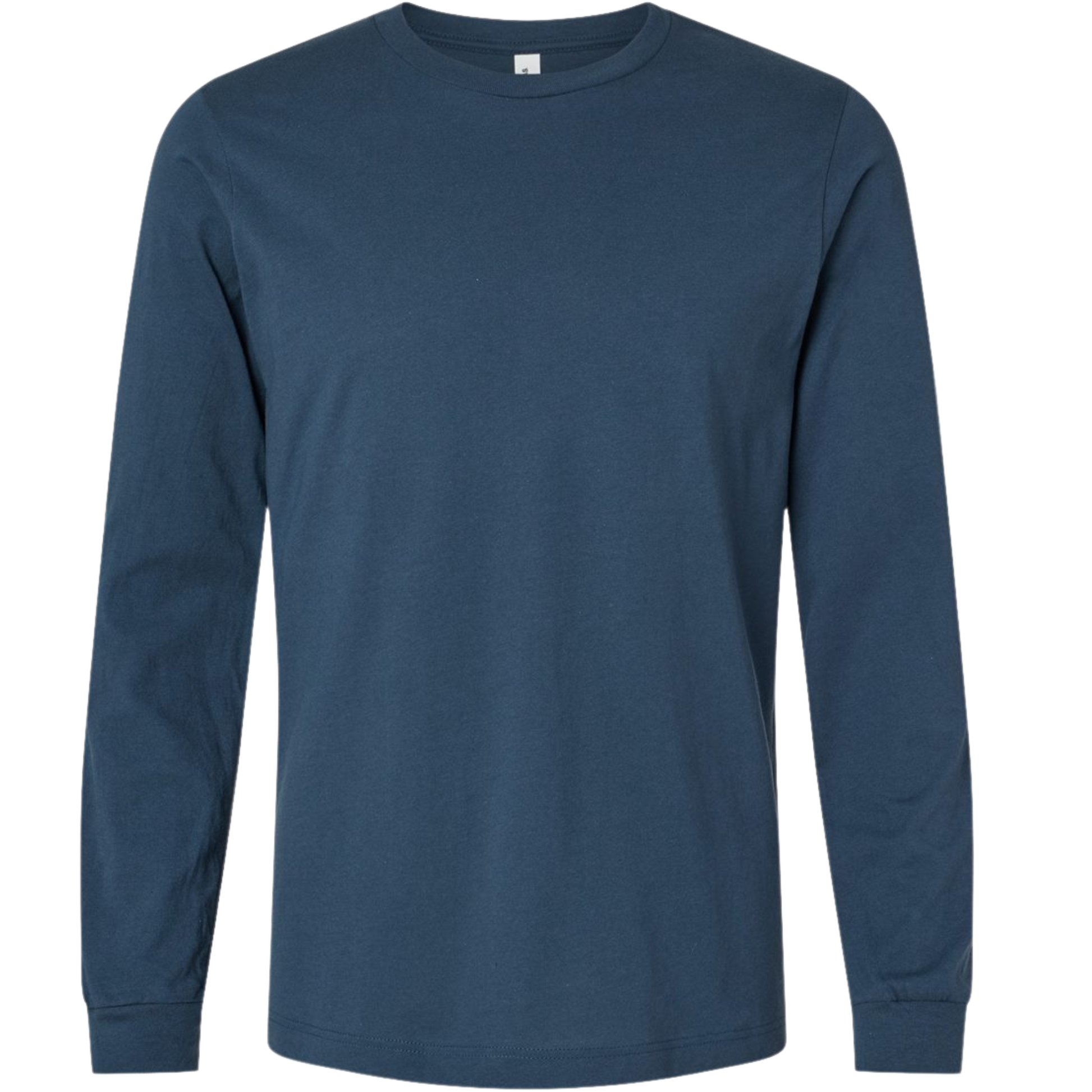 T-SHIRT | LONG SLEEVE | NAVY | CUSTOM DESIGN | MENS | I GOT FISHING IN MY VEINS AND JESUS IN MY HEART SHARON'S SALTED LEMON